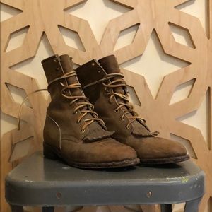 Vintage Justin roper boots kilty size 8 women’s